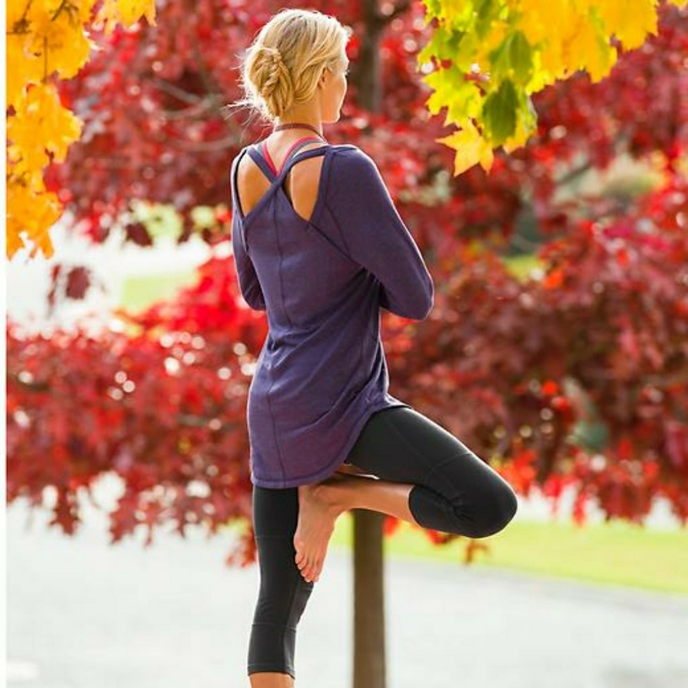 Athleta | Purple Nirav Tunic Yoga Wear